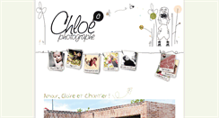 Desktop Screenshot of chloe-photographie.com